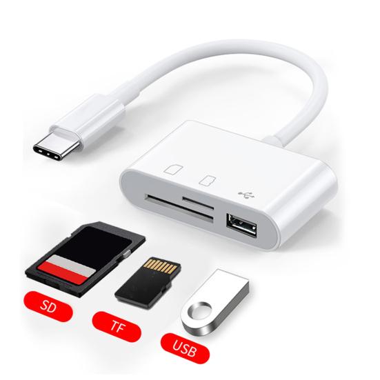 Устройство считывания карт Передача Plug-and-Play Высокоскоростная Компактность Не требуется драйвер Совместимость Размер Широкий диапазон передачи данных Память Type-C