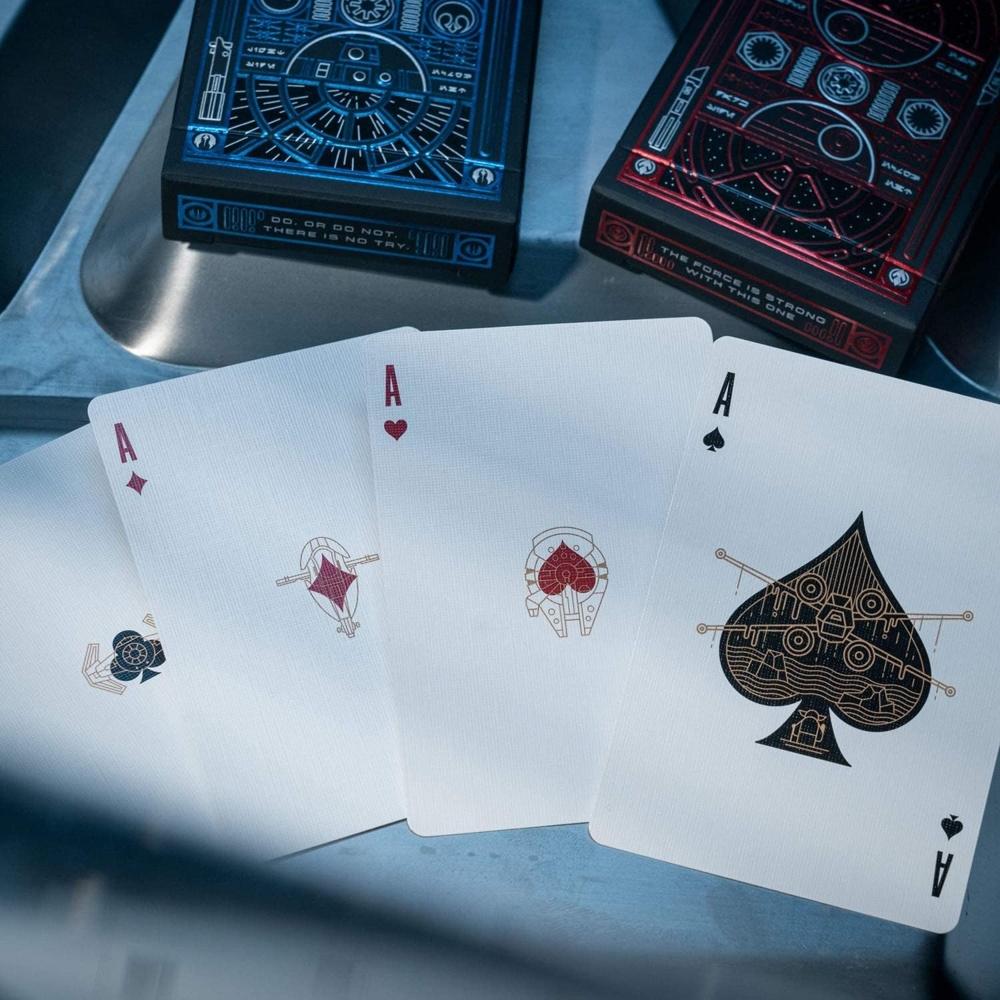 Star Wars Playing Cards - Light Side (Blue) (Starwars_BLU)