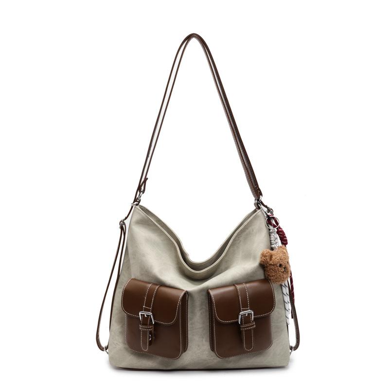 Commuter To Work Large-capacity Bag Women's New Spring Rich Double Shoulder Back Bag Multi-purpose Shoulder Tote Bag