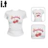 CHOCOOLATEit Women's Slim Fit Printed T-Shirt