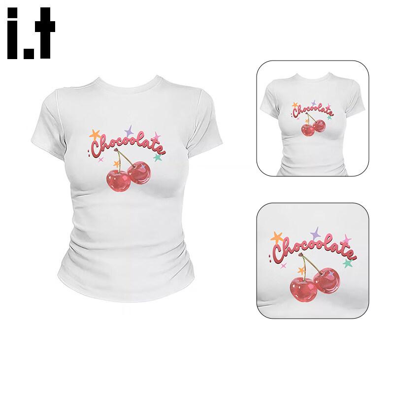 CHOCOOLATEit Women s Slim Fit Printed T-Shirt M