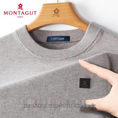 Pull en Maille Épaisse Décontracté Doux pour Homme MONTAGUT