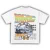 2026 Návrat do budoucnosti DeLorean 80. léta Retro Sci-Fi Tričko pro Unisex Ženy Vintage Klasický Film Grafické Tričko Streetwear Ins Y2k