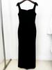 Elegant Rhinestone Beaded Ball Gown with Elastic Tank Skirt