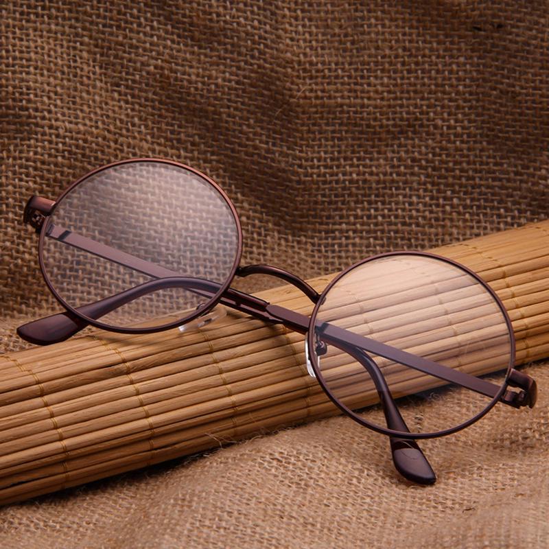 blue round eyeglasses