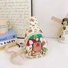 Cartoon Capybara Cute Printed Children Shoulder Bag Chest Pack For Use Outdoor