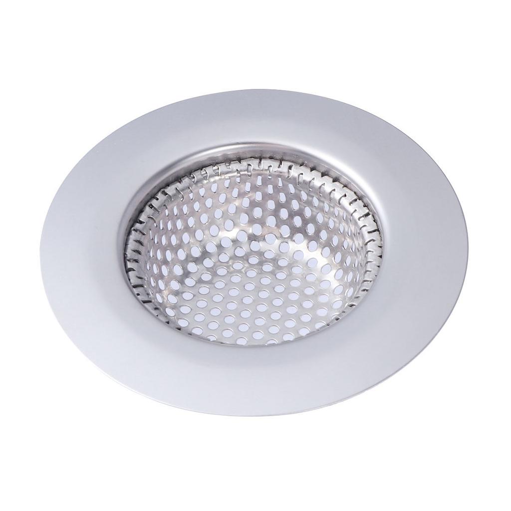 9Cm Premium Stainless Steel Kitchen Sink Strainer Oval Drain Mesh Basket Anti-Clog Easy Clean Dishwashing Food Prep Filter