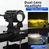 LED Spotlight Headlights Mini 5W LED Spot Light For Motorcycle Bike Accessories 12 80V Waterproof High Brightness Fog Lights