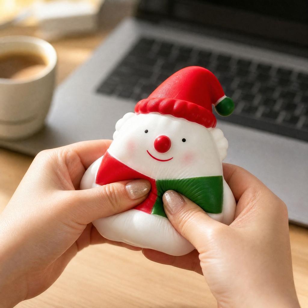 Christmas Bear Toy, Holiday Party Toy for Stocking Stuffers