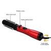 Electric Hair Brush Professional Hair Curling Roller Wand Tourmaline Ceramic Hair Curler Blow Dryer Comb With 2 Heads