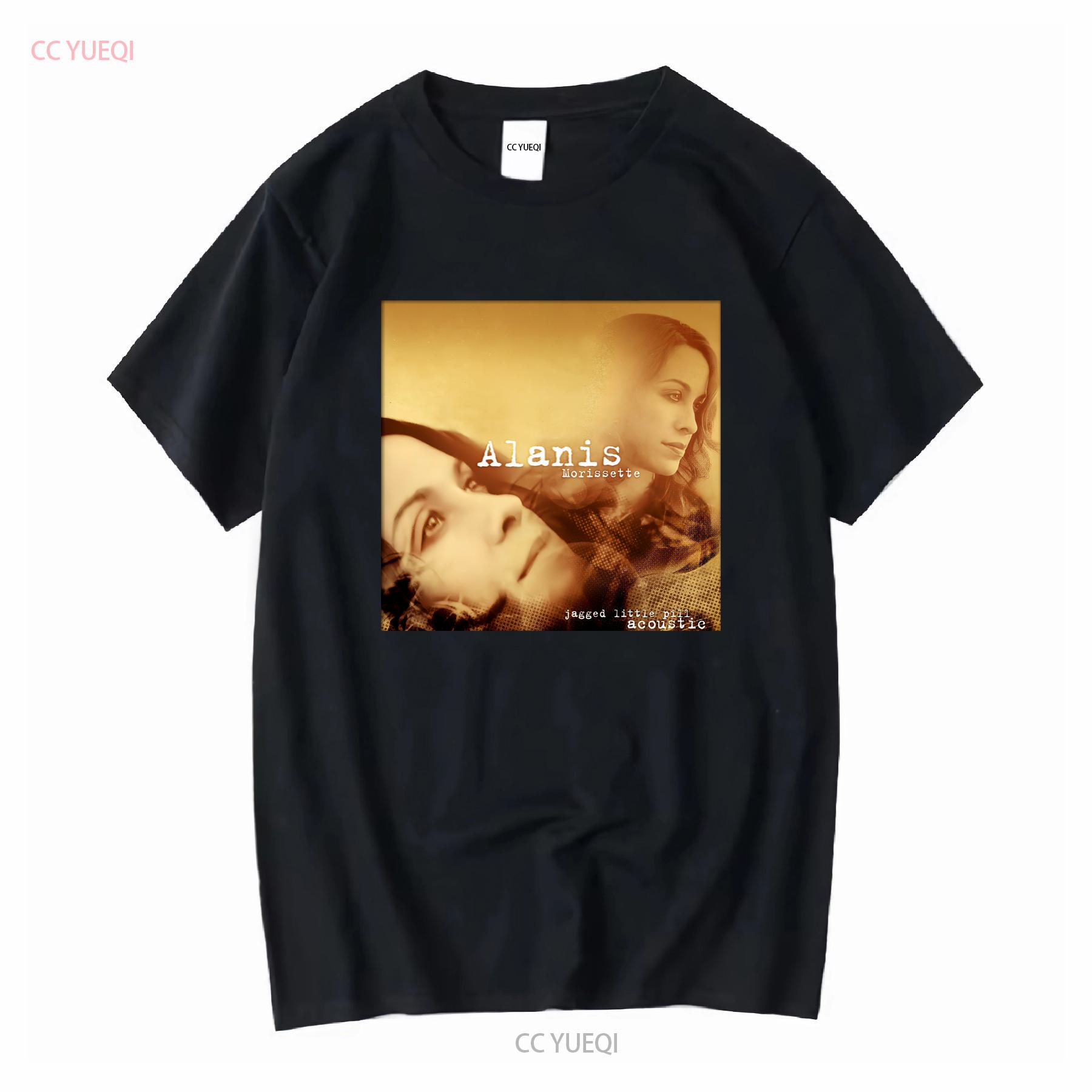

Alanis Morissette T Shirt Father day gift new best Dad vintage Washed Casual Stretched Slightly homme Breathable Stylish 4XL