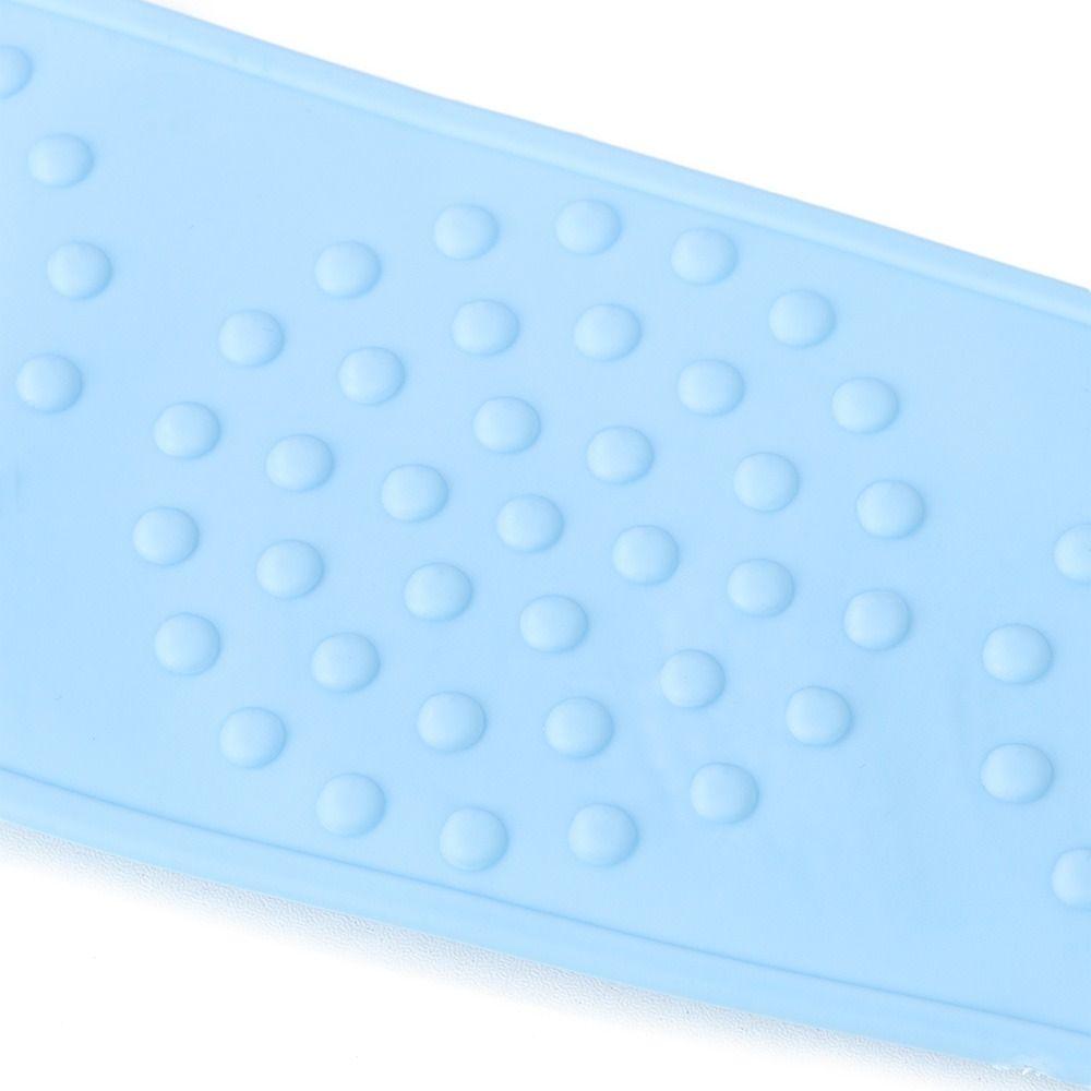 Blue Bath Brushes Bathroom Supplies Silicone Brush Double-Sided Bath Towel Body Scrub Scrubbers