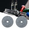 50pcs Veterinary Medical Grinding Wheels Glass Grinding Wheel for Cutting Glass Open Bottle Tool