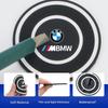 LHNJF1 2026 Car Sticker PVC Car Coaster Water Cup Anti-Slip Silicone Pads Interior Accessories For BMW Motorsport X1 X3 X5 E39 E46 E90