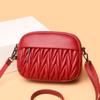 Women's Bag 2024 Fall New Trend Messenger Bag Simple Shoulder Bag Korean Version Soft Leather Mother's Mobile Phone Bag Shoulder Bag