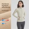 Women's Windproof Yoga Cardigan: Quick-Dry, Breathable, Long Sleeve Fitness Jacket for Autumn/Winter