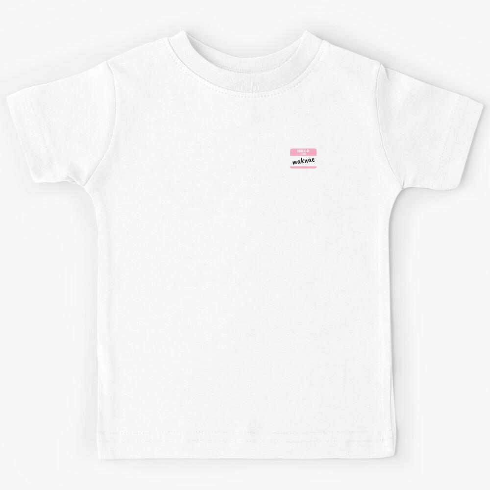 HELLO I AM maknae Kids T-Shirt 130