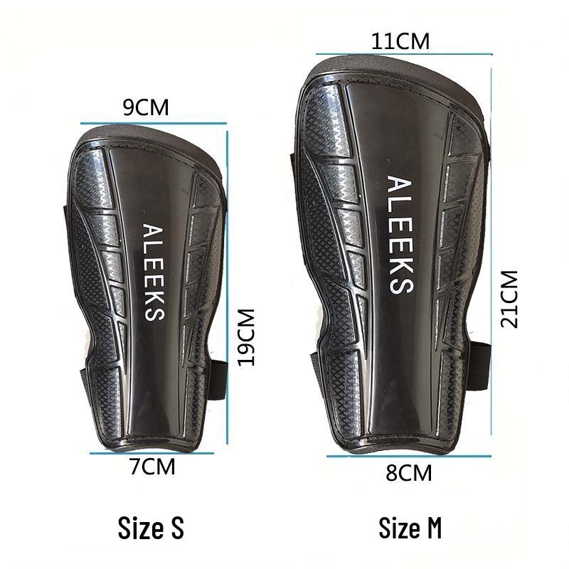 Protecții profesionale pentru tibie pentru fotbal cu curele duble