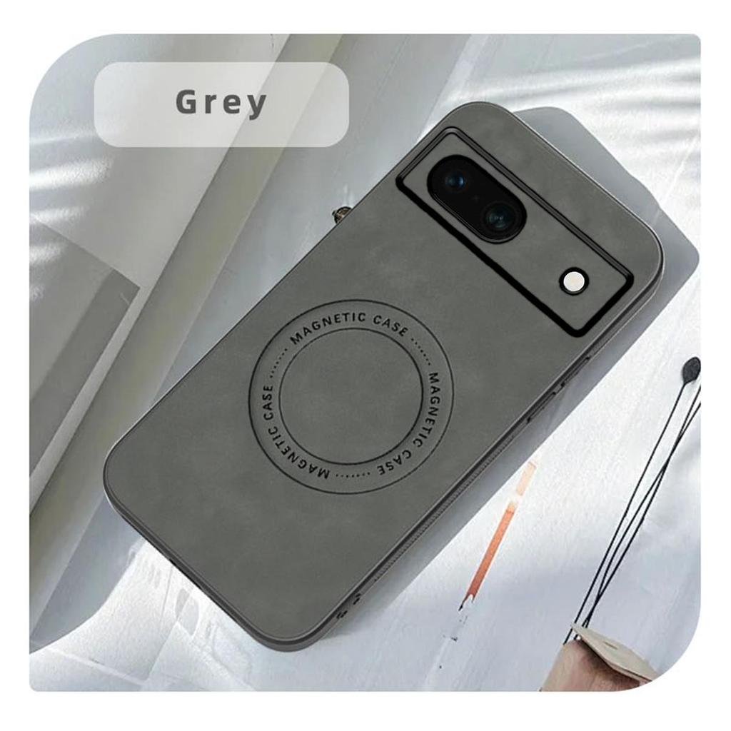 Premium Retro Leather Grain TPU Case for Google Pixel 7 Anti‑Drop Business Phone Shell