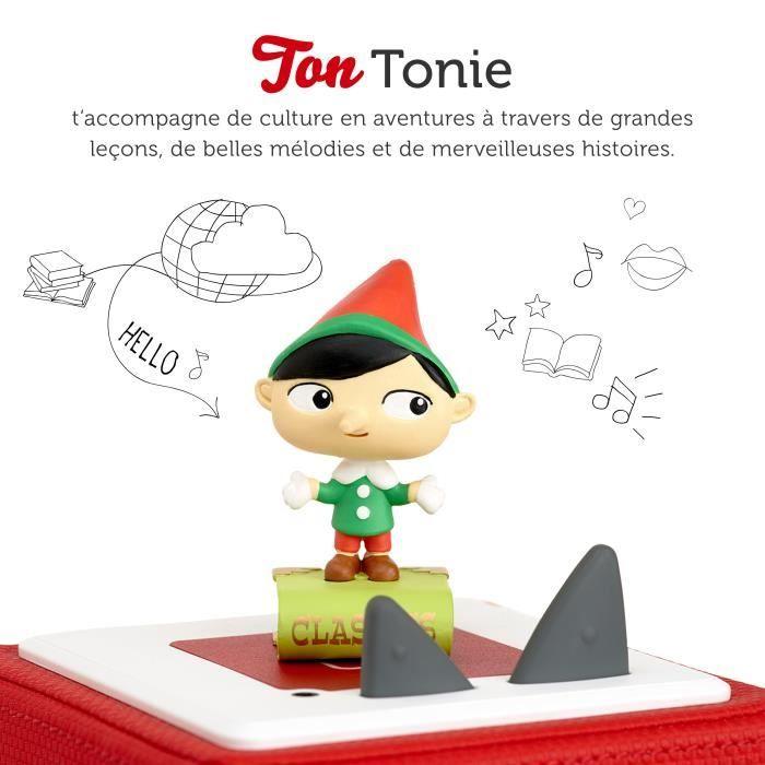 tonies® - figurine tonie - mes classiques préférés - pinocchio et 2 autres classiques - figurine audio pour toniebox