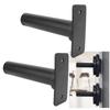 2pcs Steel Barbell Holder Stable Durable Save Space Weight Plate Rack for Gym Fitness Enthusiast
