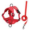 Dog Harness Leash Fordogs Garment For Dog Cat Harness Reflective Breathable And Anti-Shake Puppy Lead