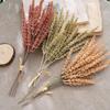 Cross Simulation Wheat & Rose Bouquet for Home Decor - MW85010