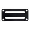Sankyo Corporation DBLTACT D-Ring Mounting Bracket, 2-Hole, Black, DT-AD2-B