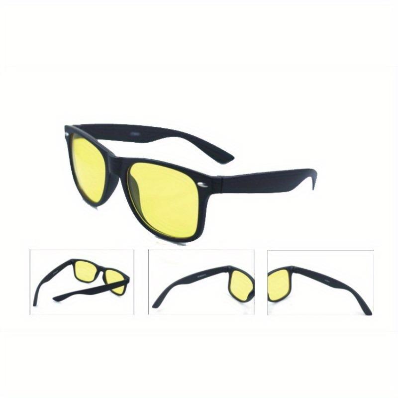 Унисекс квадратные желтые линзы — фото 5