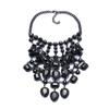 Exaggerated Necklace Retro Multi-layer Court Style Neck Chain Alloy Gemstone Body Chain Female