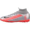 Mercurial Superfly 7 Euro Cup Assassin Comfortable Daily TF (Rubber Studs) Football Shoes Unisex Football Shoes Gray Orange AT7981-906