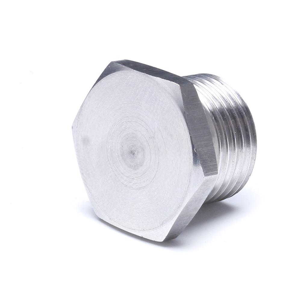 304 Stainless Steel M18 X 1.5 Thread O2 Oxygen Sensor Plug Fit For American European Japanese Cars and Trucks
