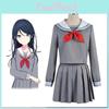 Hatsune Miku Cosplay Matrosenkleid für Damen Perfekt für Anime- und Gaming-Veranstaltungen