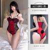 Womens Red Bunny Girl Suit Cosplay Costumes Kawaii Corset Bodysuit Sexy Lingerie Anime Role Jumpsuit Rabbit Porno Party Uniform