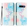 Luxus Flip Lederhülle für Samsung Galaxy S10+ Plus Flip Cover auf für SAM S10E S10 Lite 5G Brieftaschentaschen Blumenhüllen Schale 2025