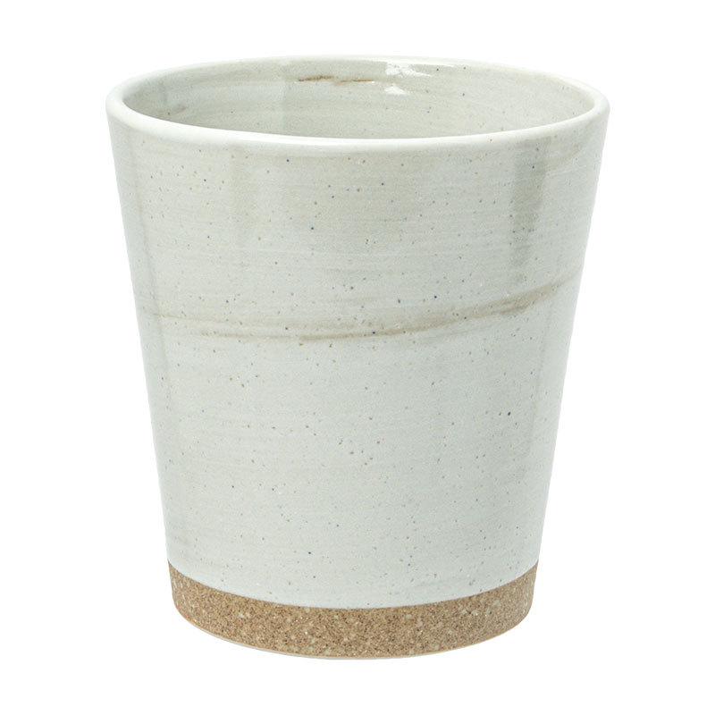 Vintage-Style Ceramic Handleless Teacup Set – Japanese-Inspired Rustic Coffee & Water Cups