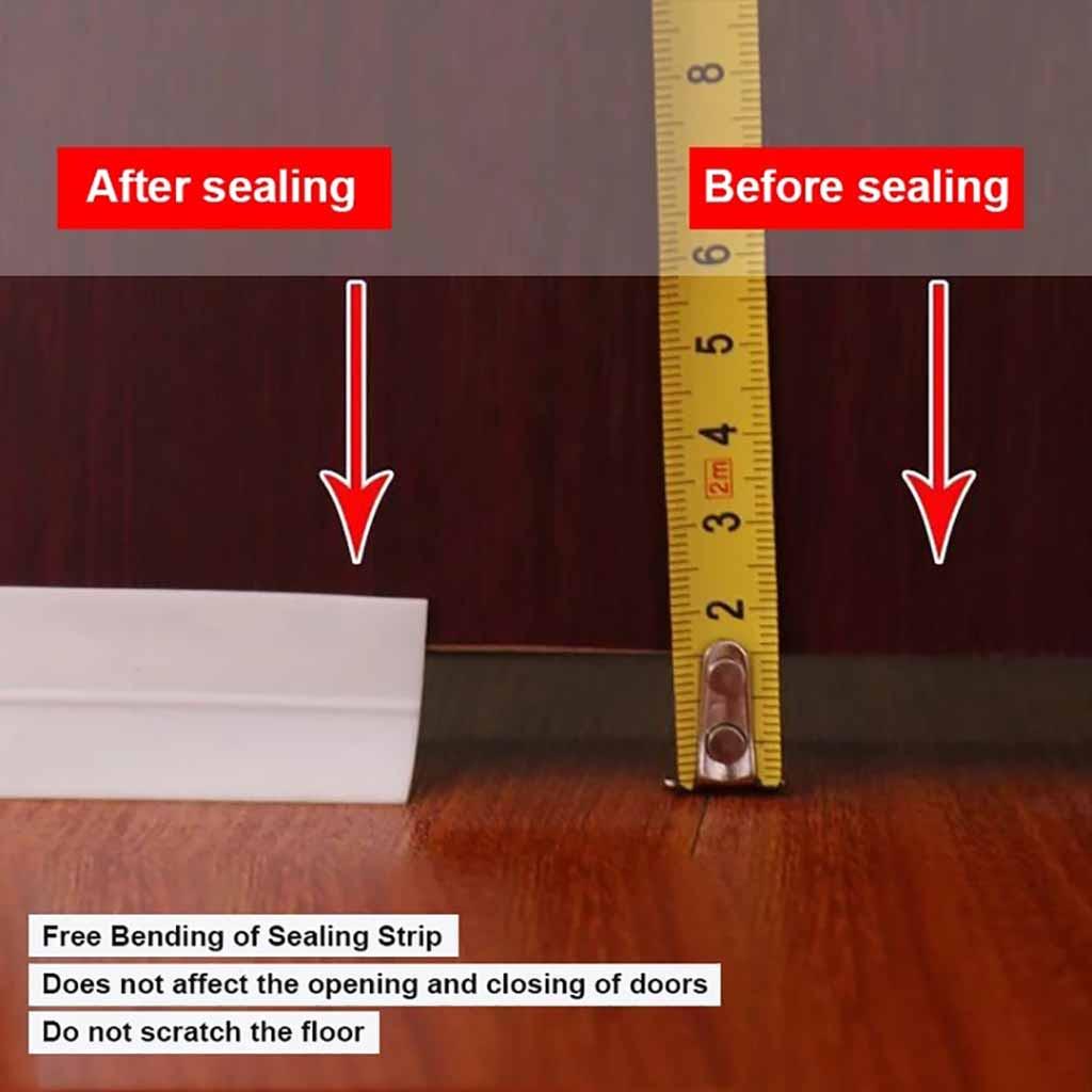 Self Adhesive Weather Stripping Door Silicone Stopper Seal Strip