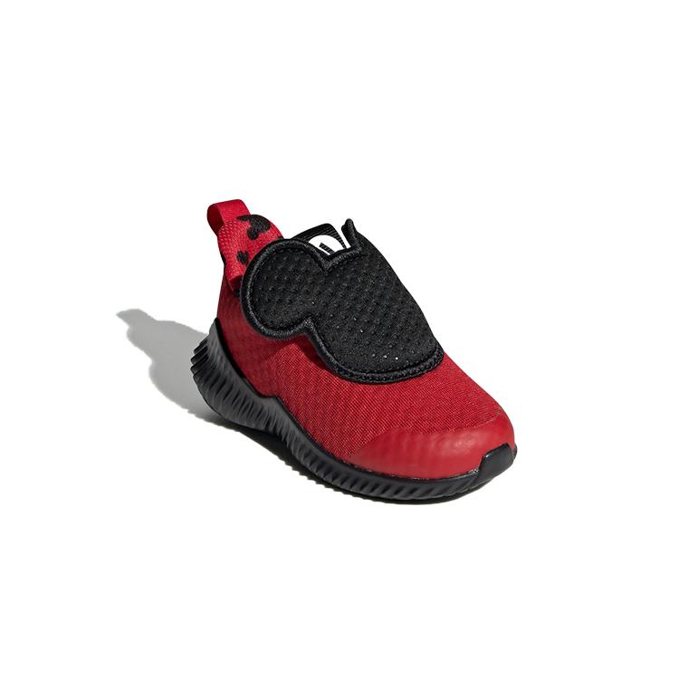 Adidas Fortarun Mickey AC I Fabric Comfortable Low top Toddler Shoes Red Black Infant And Toddler G27187