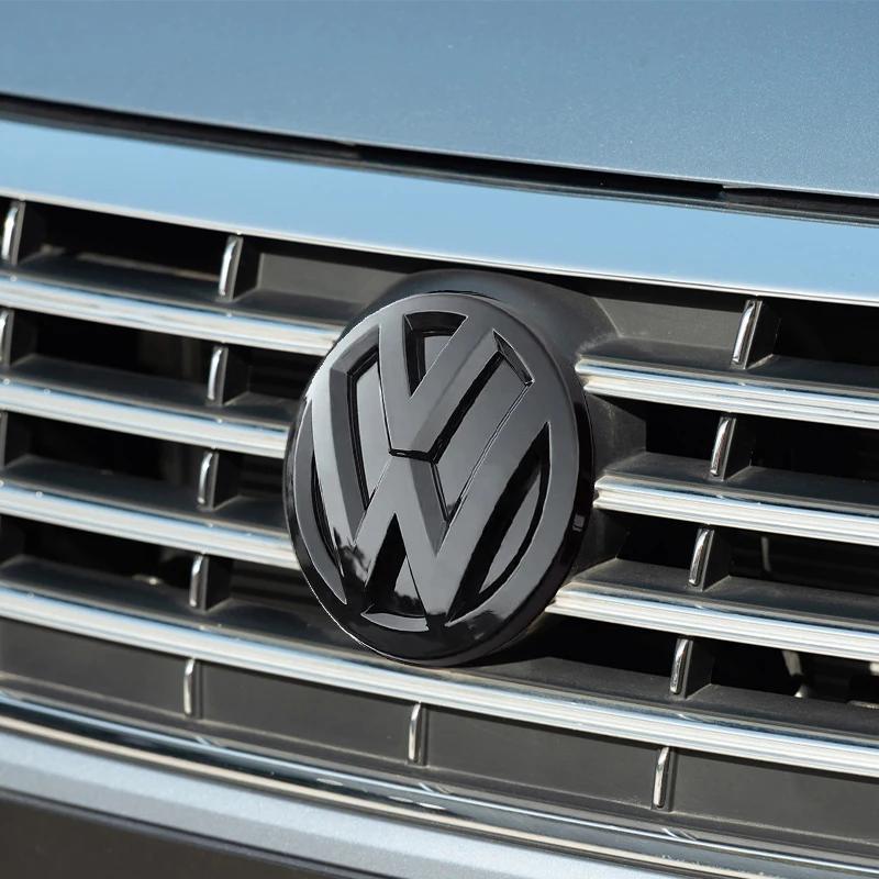 For VW VOLKSWAGEN New 2Pcs Car Front Grill Badge Replacement Emblem Sticker for Volkswagen VW Golf 5 MK5 GTI