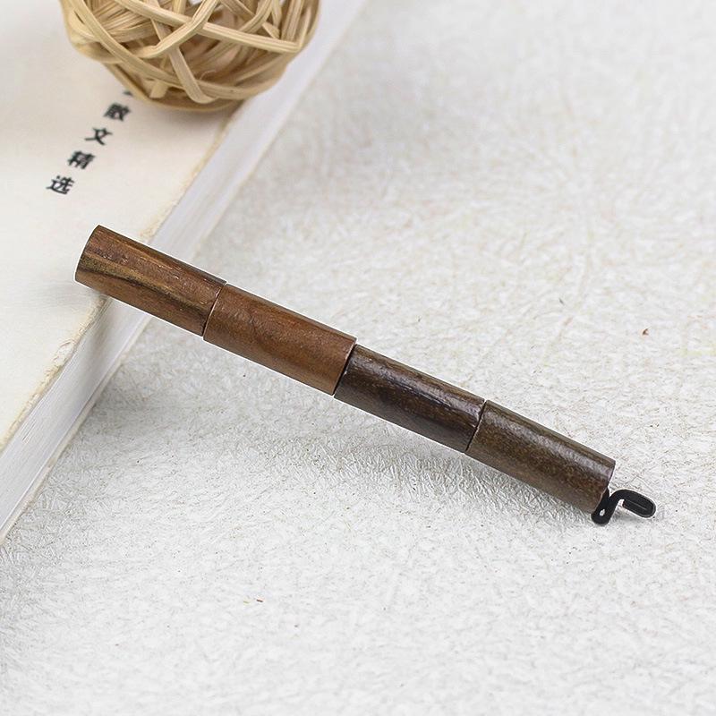 Golden Phoebe Round Pillar Beads for DIY Buddhist Bracelets - Small Loose Bead Accessories