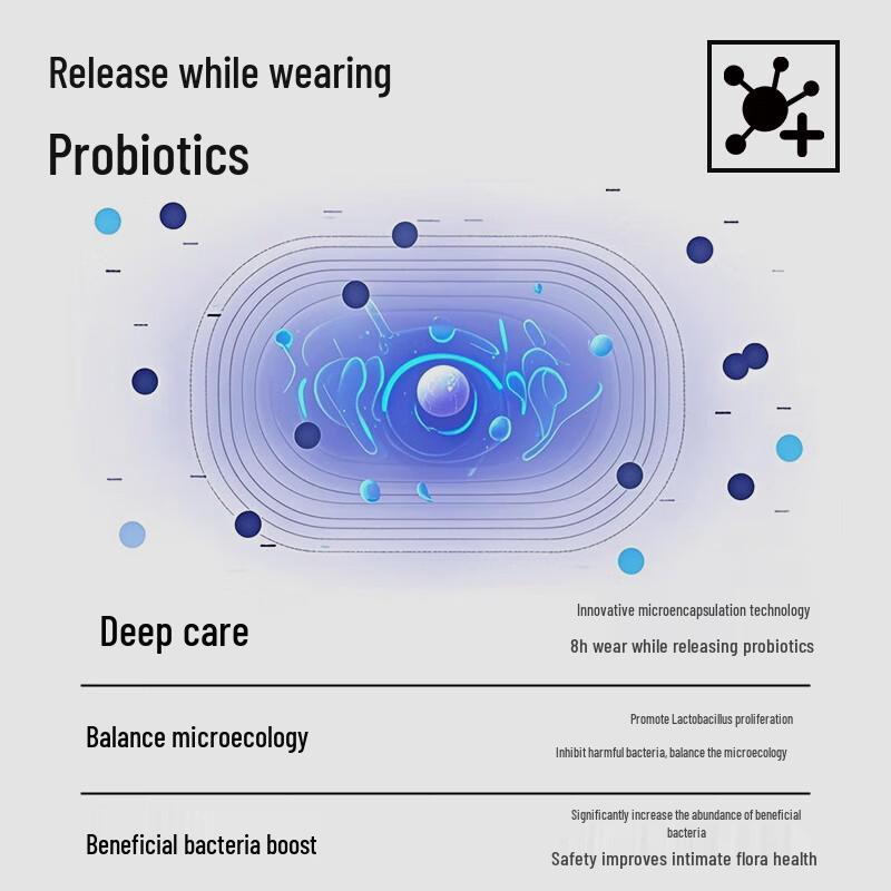 Qisefang Women's A-Grade Cotton Antibacterial Briefs with Gardenia Scent