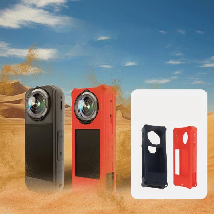 Full Protective Cover For 360 X5 Sport Camera Scratch Resistant Silicone Case Protector Skin Ergonomic Grip Feel