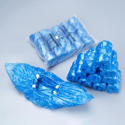 100 Uds. Cubiertas protectoras desechables a prueba de manchas para zapatos cubiertas para pies con hebilla en forma de T para fábrica de oficina en casa