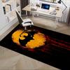 Batman,Grunge Office Carpet Chair Mats, Home Decor Dormitory Floor Protector With Anti-Skid Backing, Large Area Coverage, Christmas Decorati