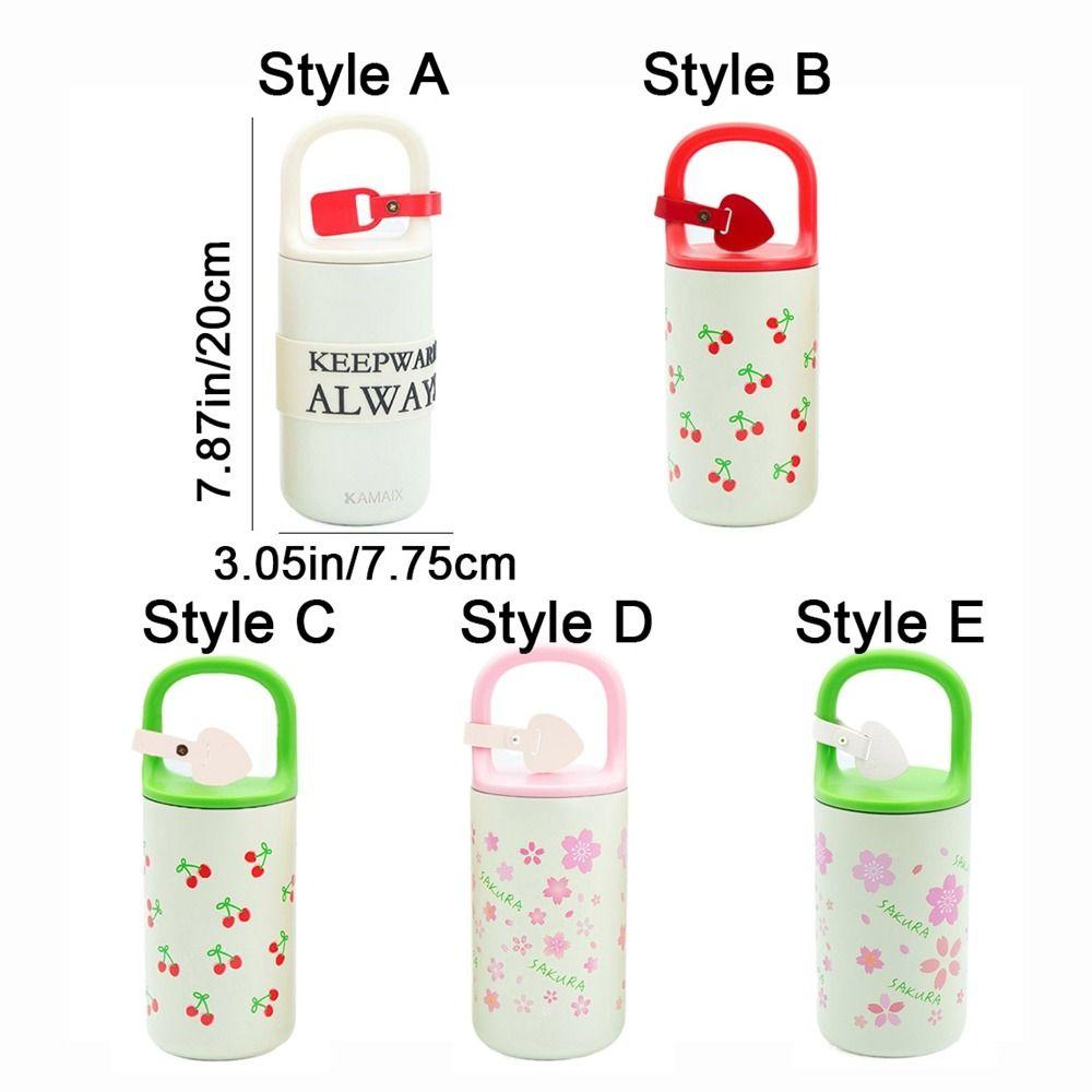 400ml Insulated Mug Stainless Steel Thermos Practical Water Mug Students