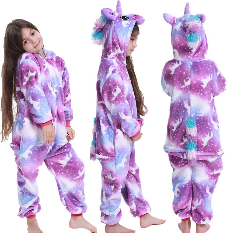 Kigurumi Bērniem Kaķis Dzīvnieks Karikatūra Pidžamas