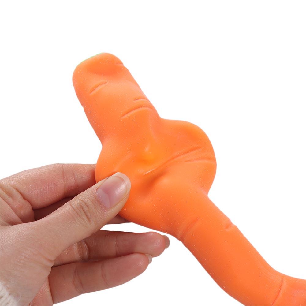 Memory Sand Carrot Pinch Toy Carrot Carrot Squeezing Toy Bunny Children Toys