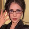 Harajuku Metall Quadratische Rahmenbrille Y2K Damen Retro Kleine Brille Mädchen Japanische Glasbrille Dekorative Blaulichtfilterbrille