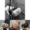 Chic Silver Mini Bag For Women Stylish High-end Summer Shoulder Crossbody Purse
