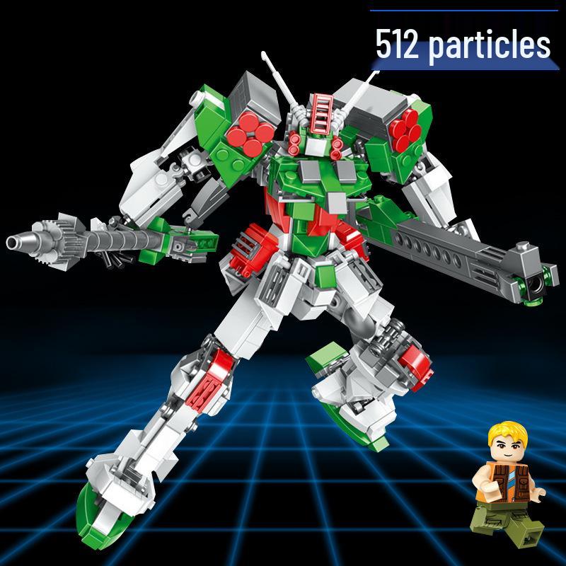 Heng San He Storm Mecha Building Blocks - Educational Robot Model Toy for Boys